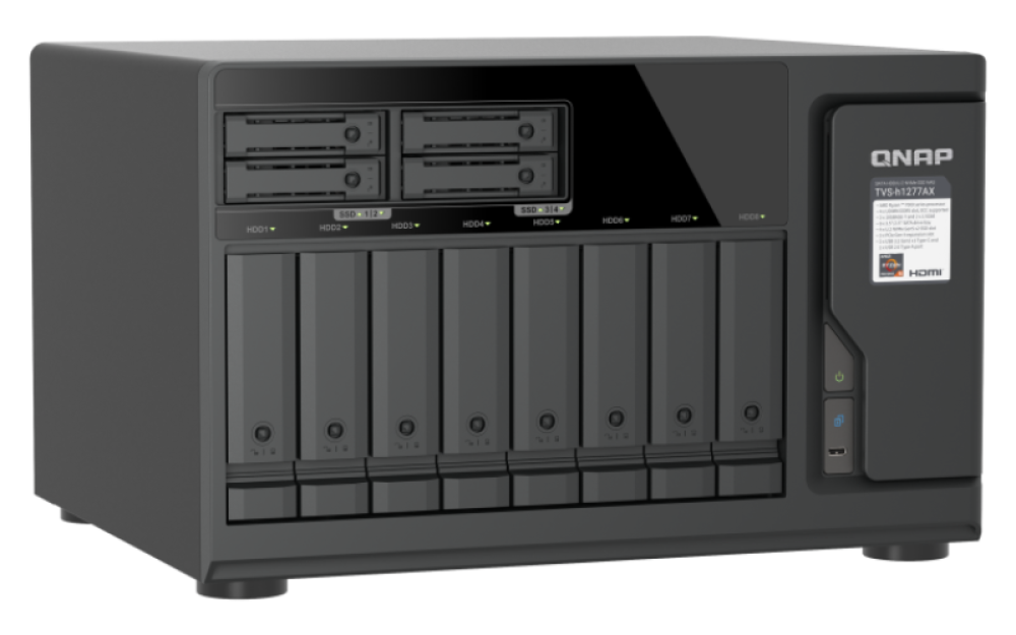 QNAP NAS TVS-h1277AX-R5-16G