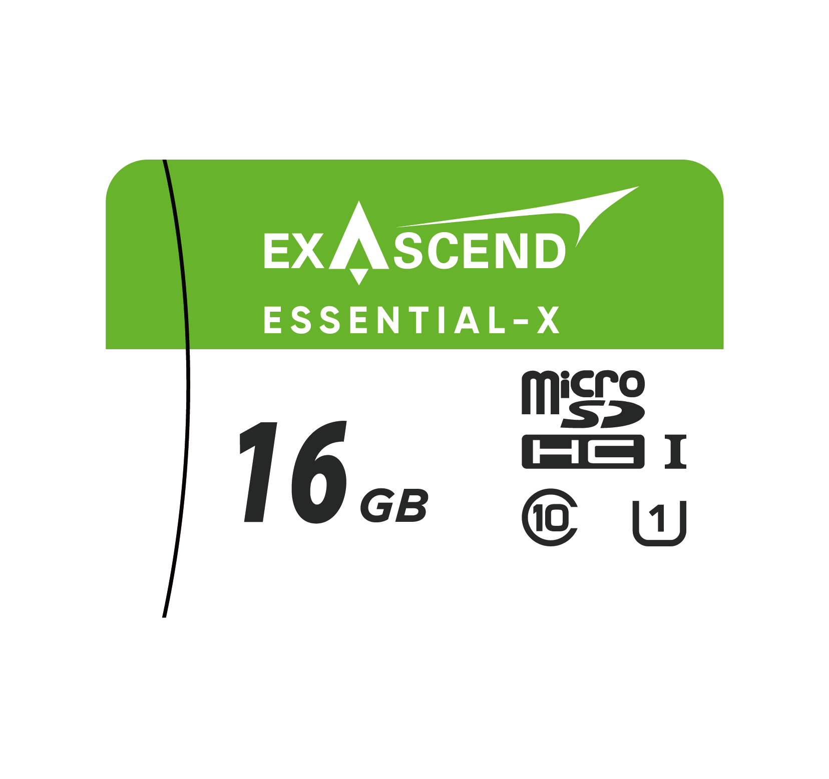 16G Exascend Essential-X micro SD card ES016GTFC1MP