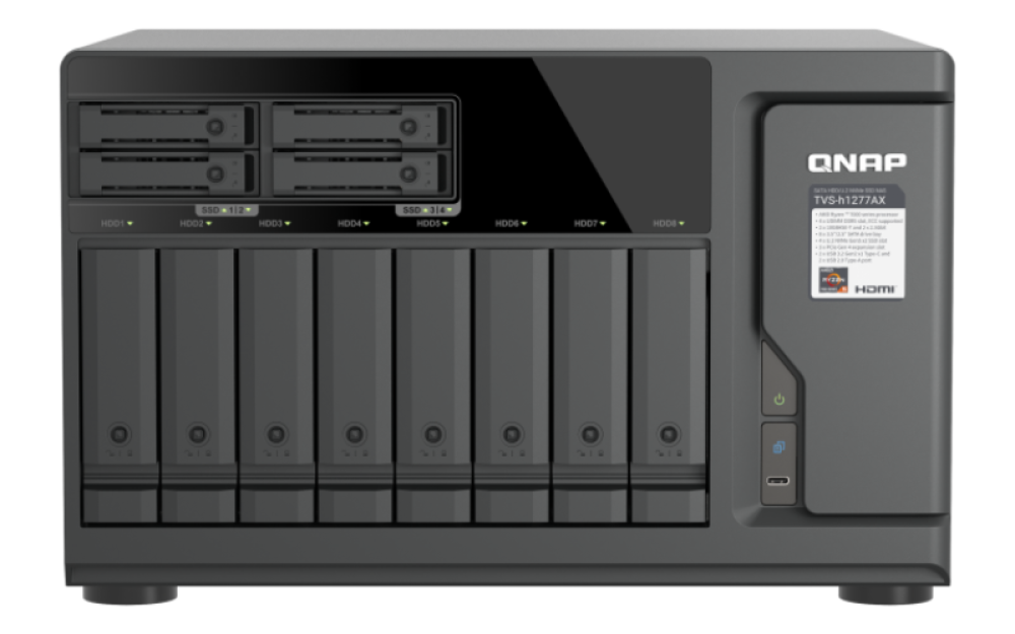 QNAP NAS TVS-h1277AX-R5-16G