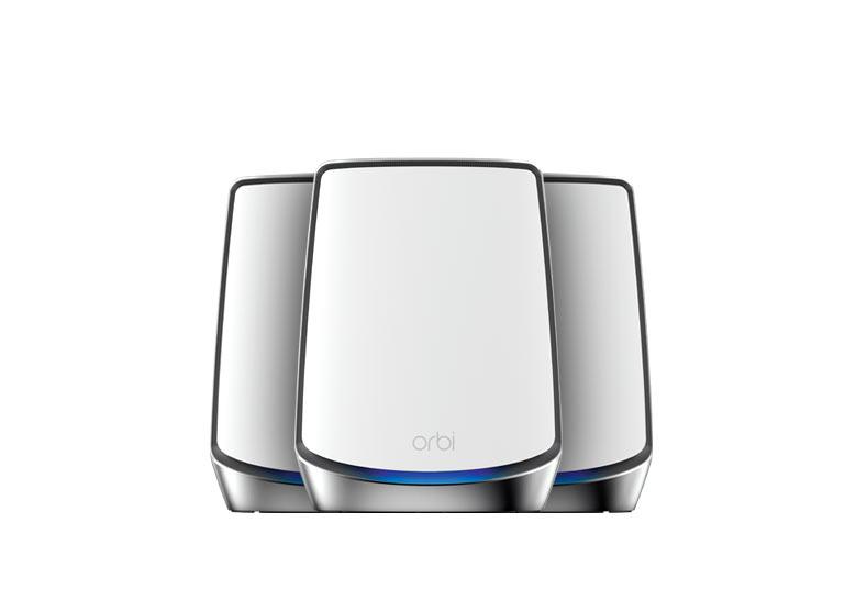 Netgear Orbi Wifi-systeem 1GbE, 2.5GbE - Wi-Fi 5, Wi-Fi 6 - Tri-Band RBK853-100EUS