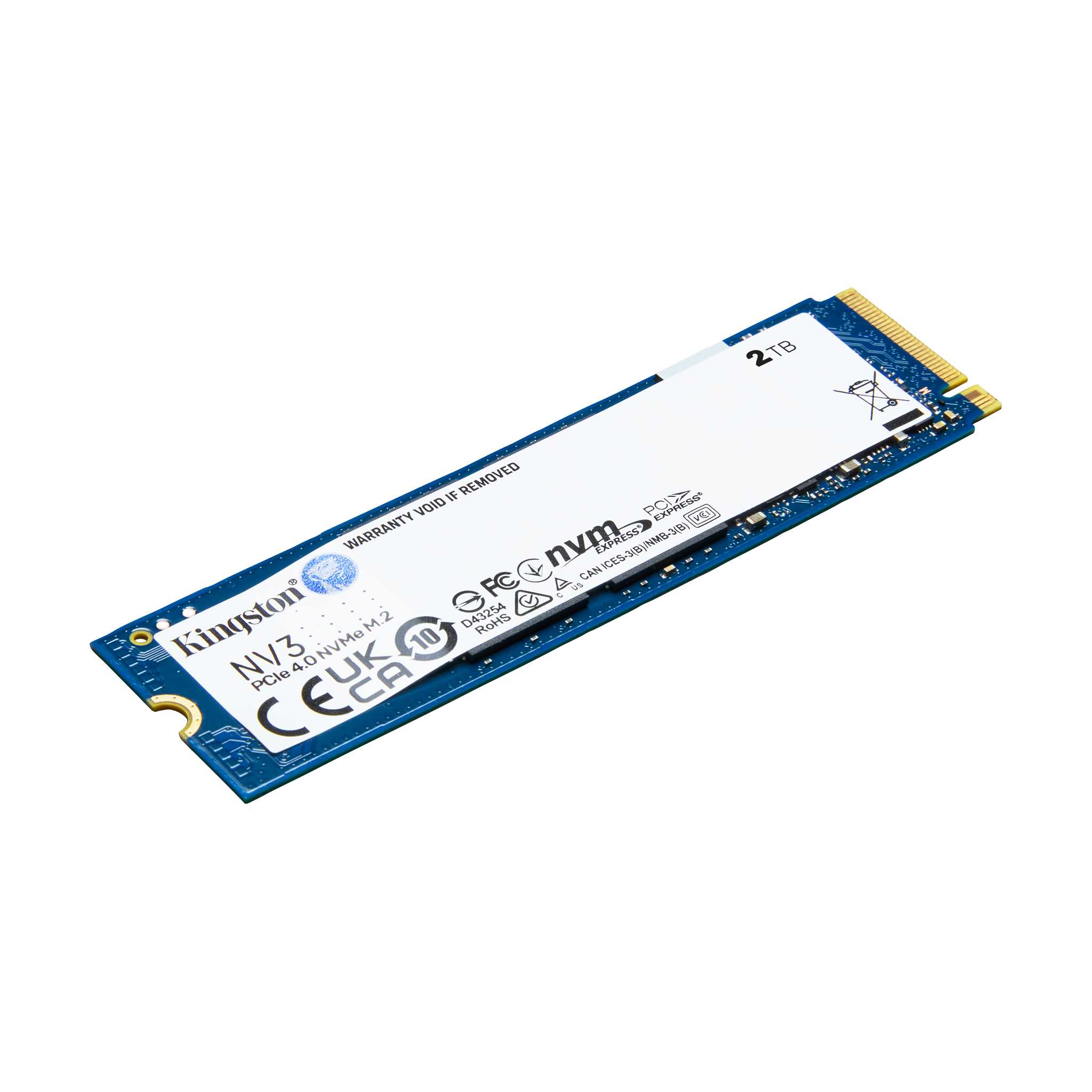 Kingston SSD 2TB NV3 M.2 2280 PCIe 4.0x4 NVMe