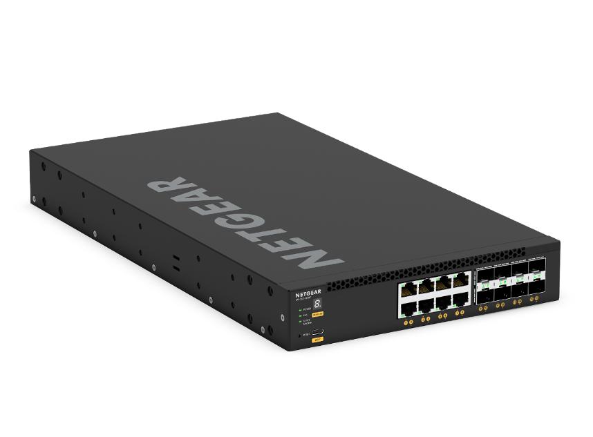 Netgear L3 8x10GBase-T + 8x10G SFP+ managed switch M4350-8X8F XSM4316-100NES