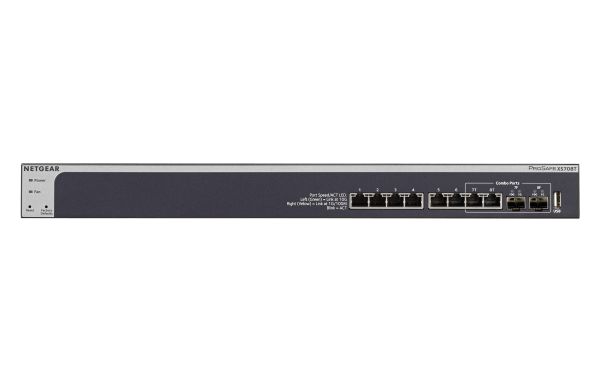 Netgear ProSafe XS708T 8 Ports 10-Gigabit Ethernet Plus Switch