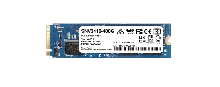 800GB Synology SSD M.2 2280 NVMe SNV3410-800G