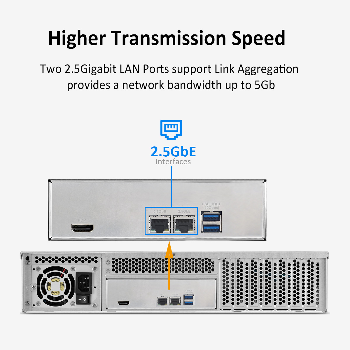 TerraMaster U8-423 8-bay Enterprise NAS 