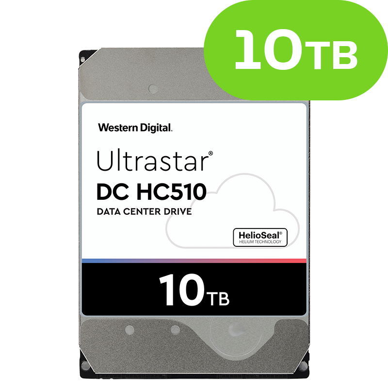 10TB Western Digital Ultrastar DC HC510 (SAS 12Gb/s) HUH721010AL5200