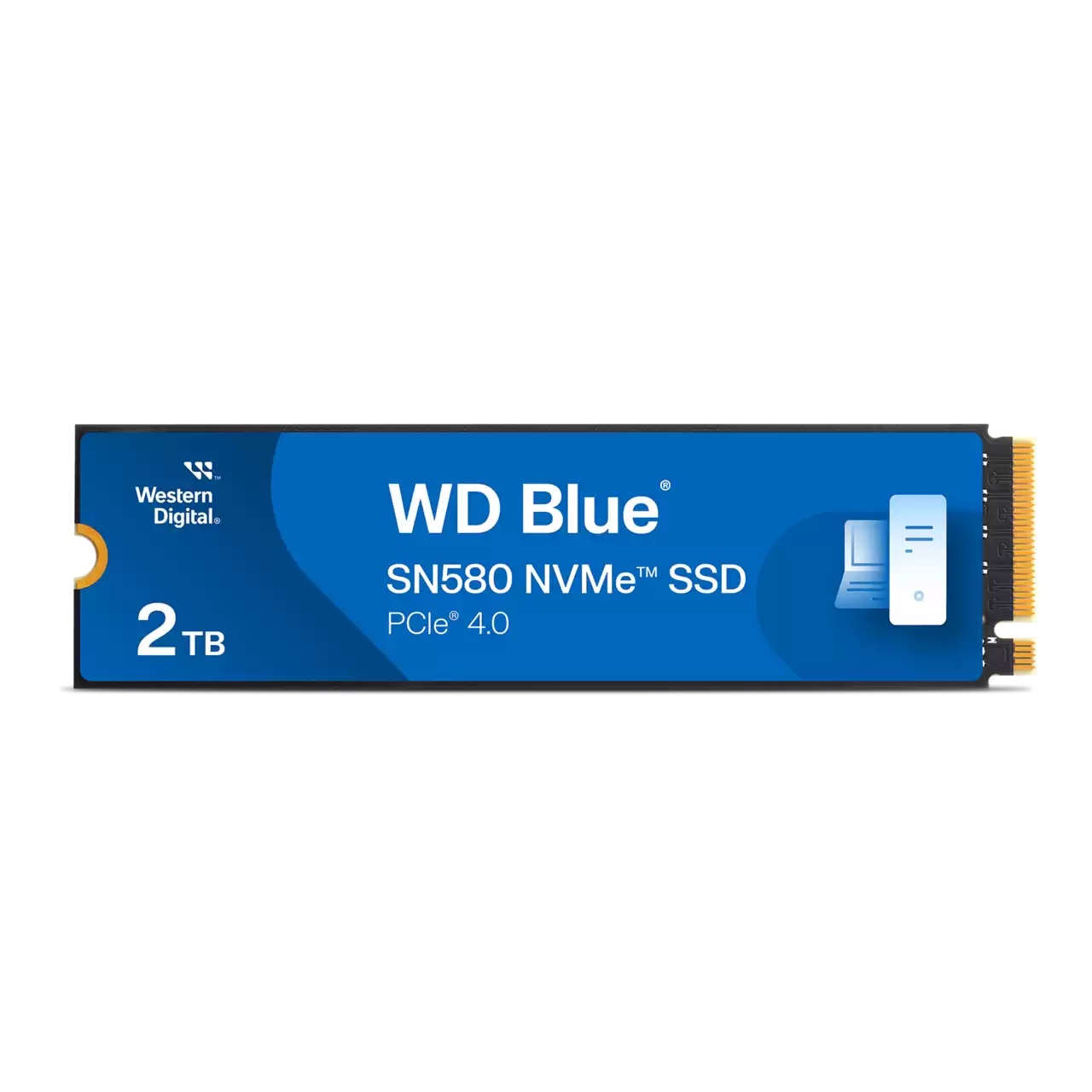 Western Digital SSD 2TB M.2 2280 PCIe 4.0 x4 (NVMe) WDS200T3B0E