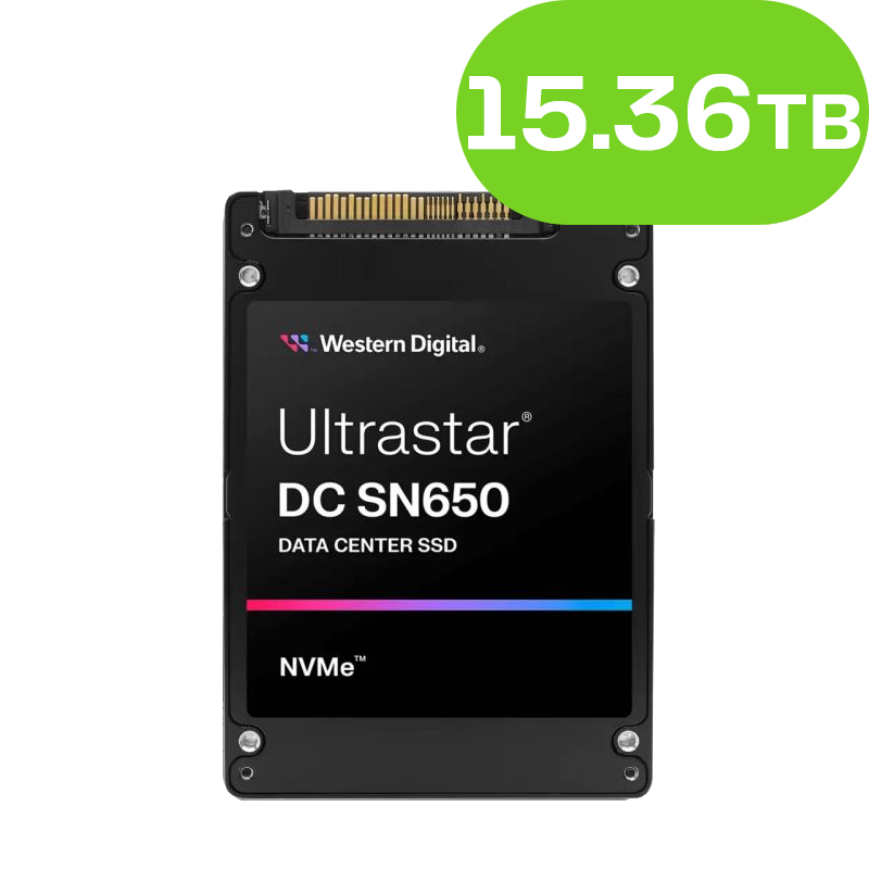 15.36TB Western Digital 15,36TB Ultrastar DC U.3 PCIe ISE 0TS2434