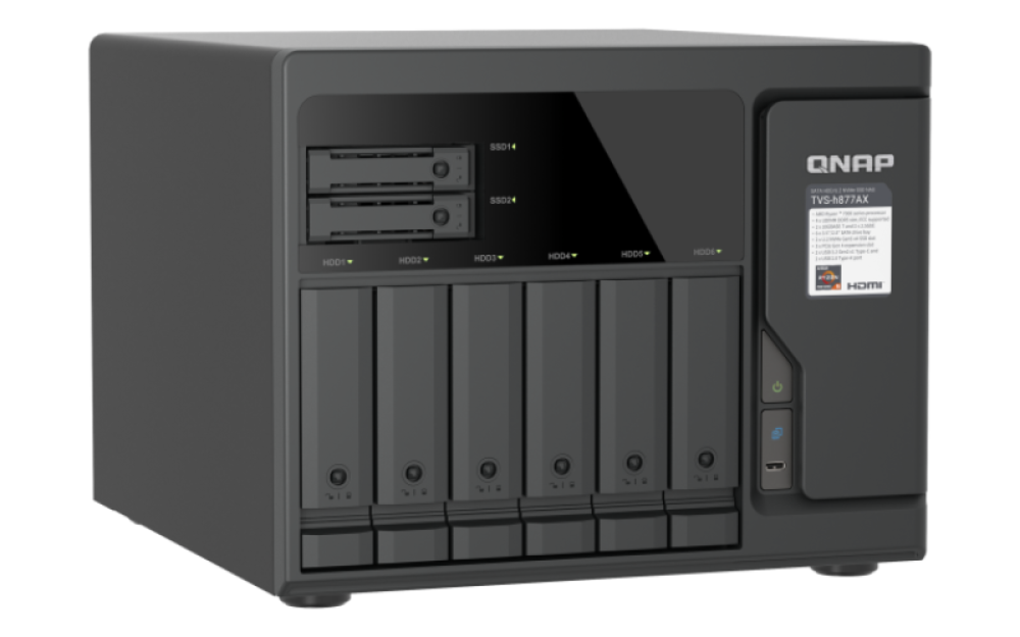 QNAP NAS TVS-h877AX-R5-16G