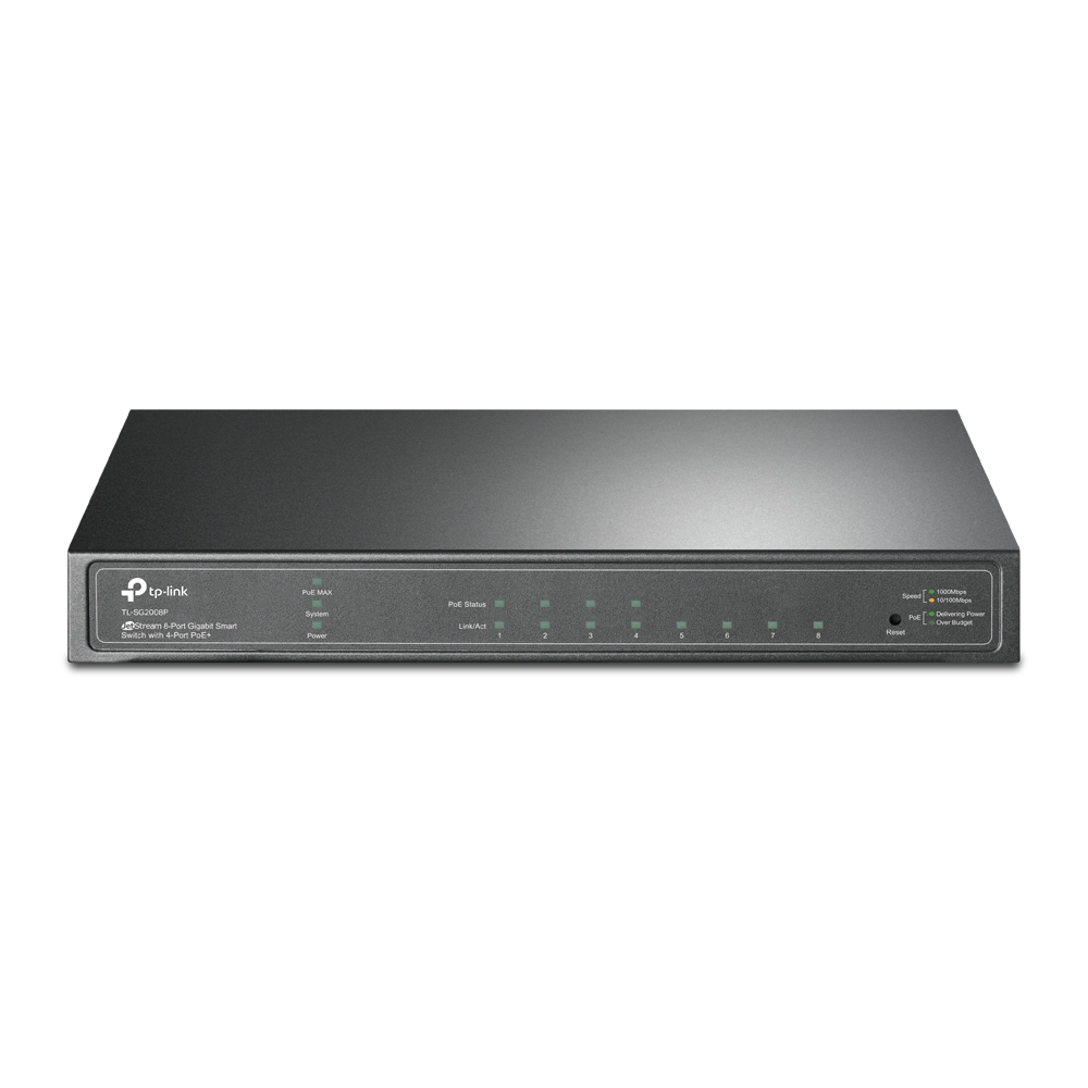 TP-LINK TL-SG2008P 8-Port Gigabit Smart Switch