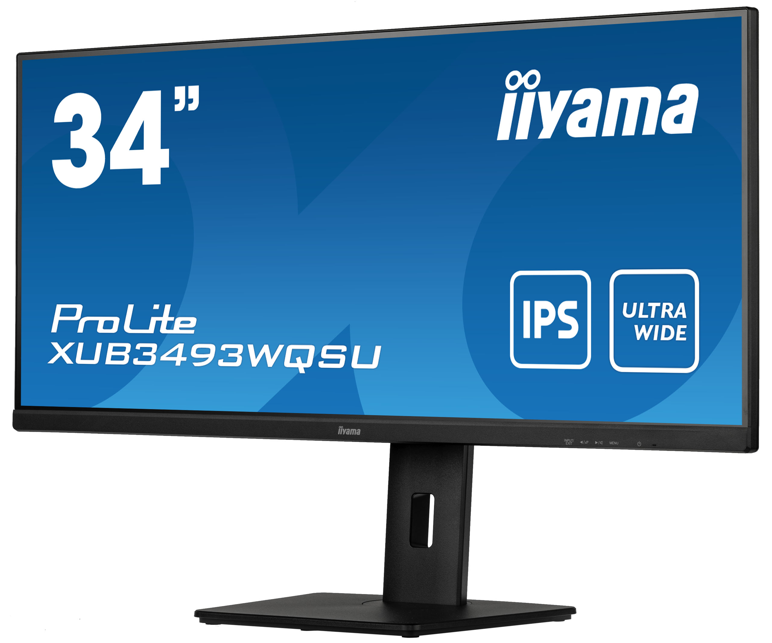 iiyama ProLite XUB3493WQSU-B5 34” IPS ultra breed scherm zwart monitor
