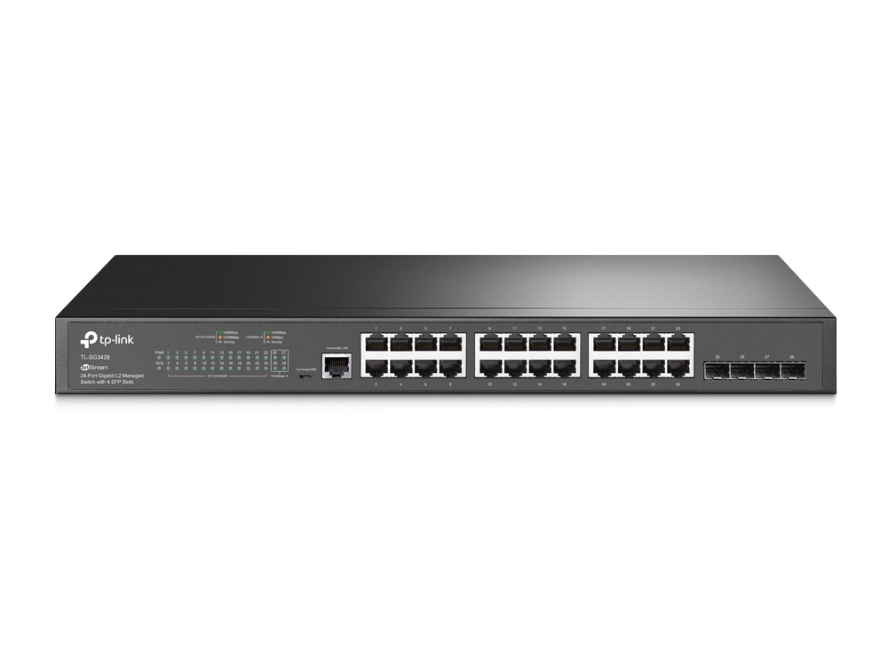 TP-LINK 24-Port Gigabit L2+ managed Switch TL-SG3428