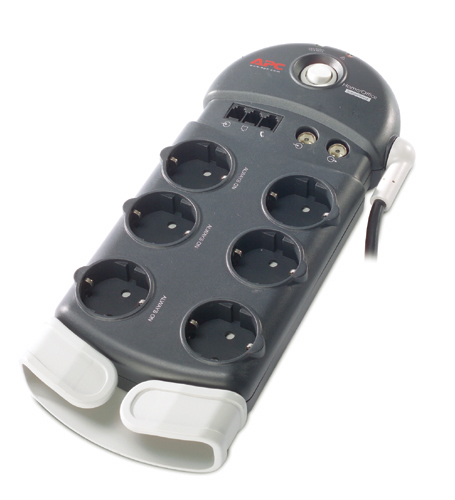 APC Home/Office SurgeArrest 6 outlets with Phone & Coax Protection 230V
