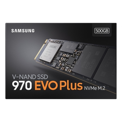 500GB Samsung SSD M.2 PCI-e 970 EVO Plus MZ-V7S500BW
