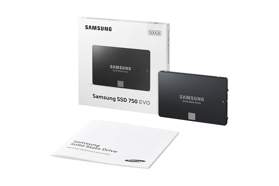 500GB Samsung SSD 750 EVO MZ-750500BW