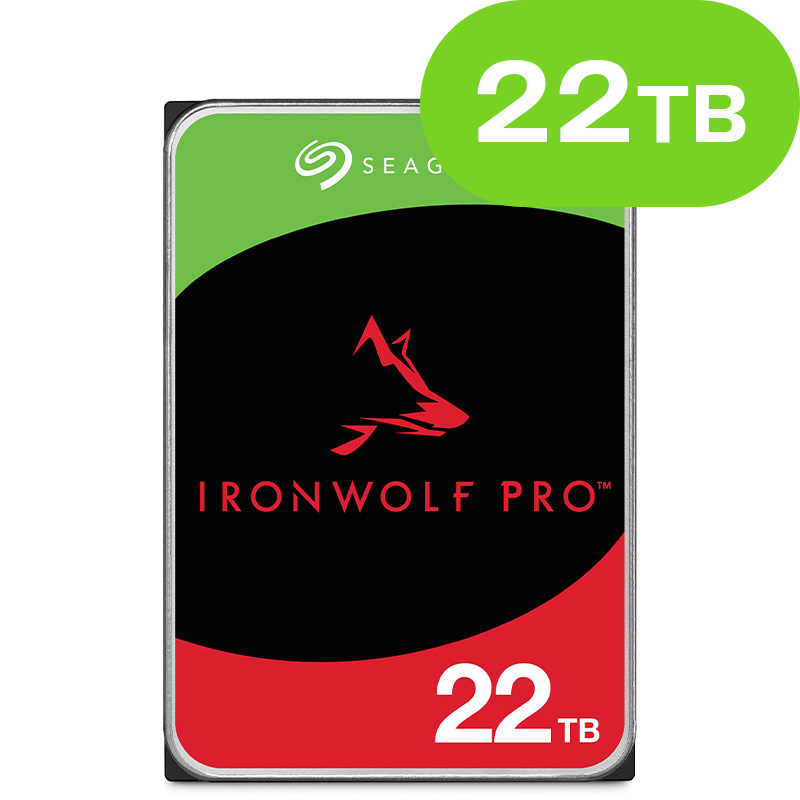22TB Seagate Guardian IronWolf Pro NAS 3.5 inch ST22000NT001