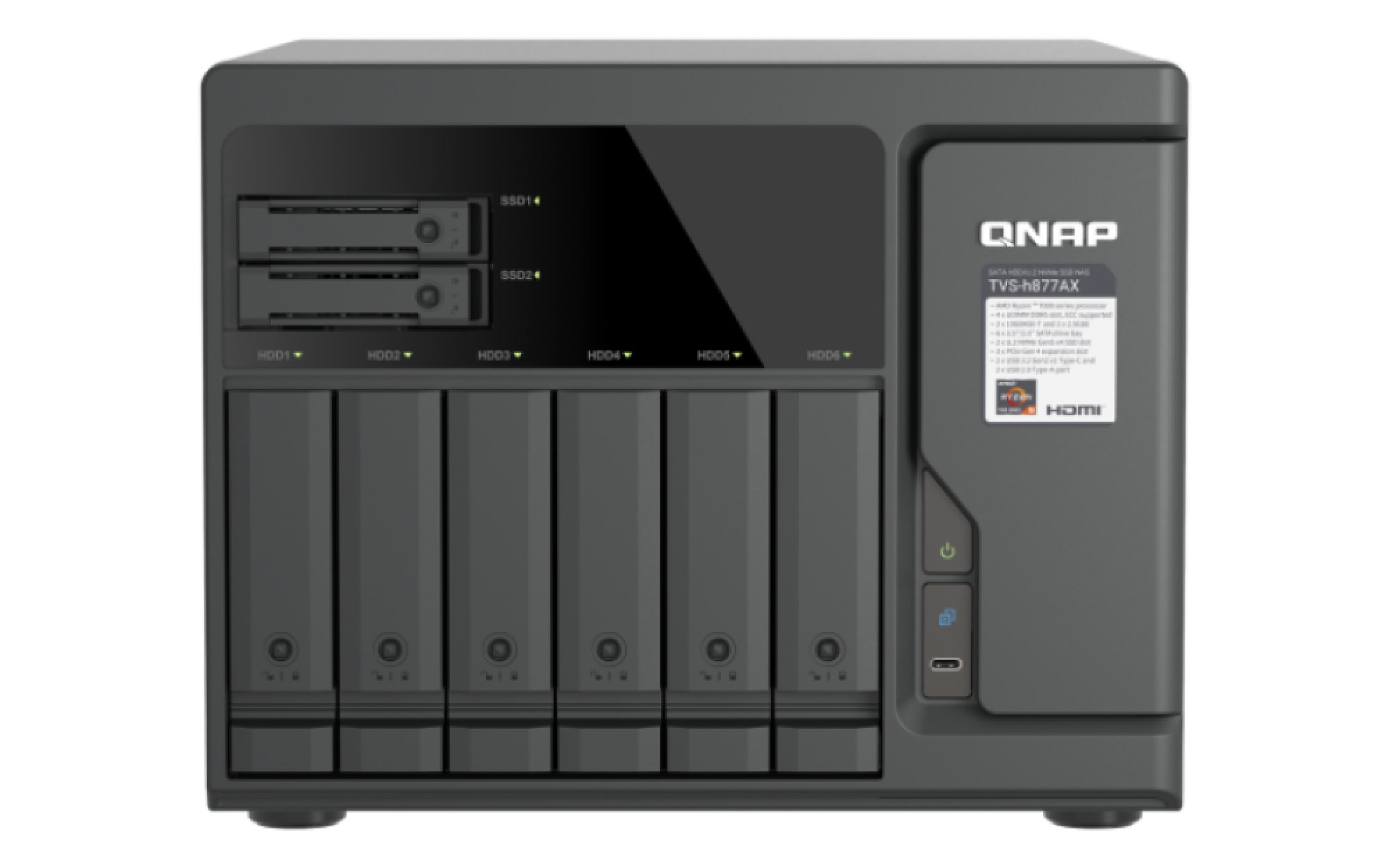 QNAP NAS TVS-h877AX-R5-16G