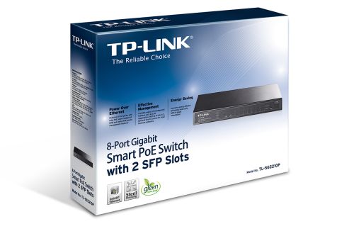 TP-LINK TL-SG2210P 8-Port Gigabit Smart PoE Switch
