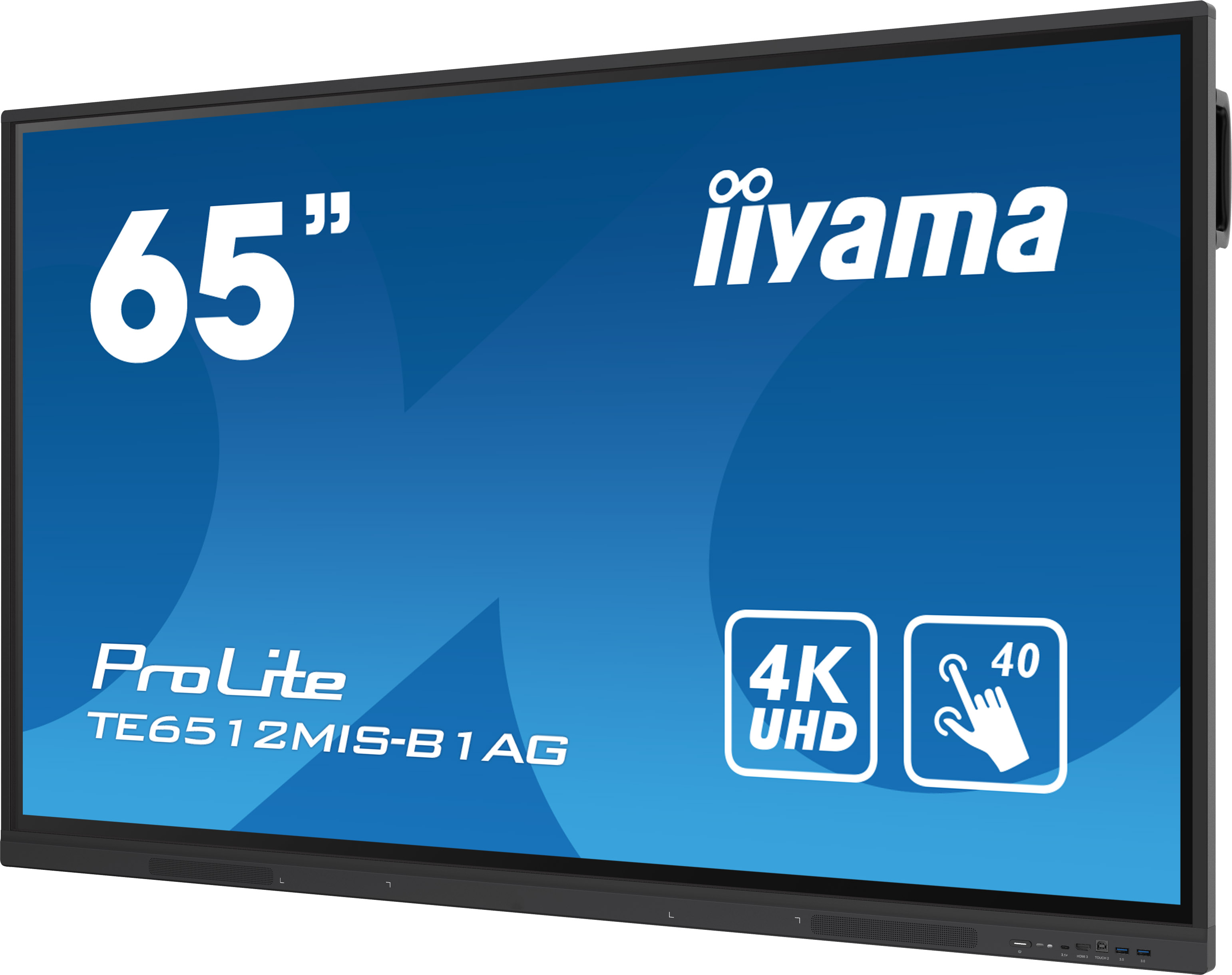 iiyama ProLite TE6512MIS-B3AG - 65inch 4K UHD Touchscreen monitor