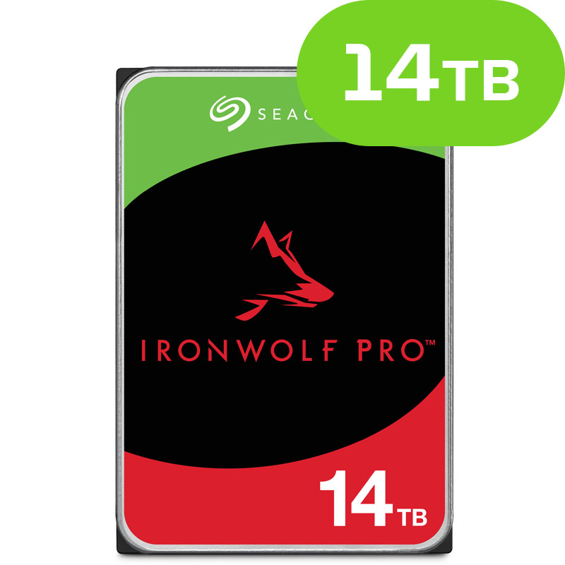 14TB Seagate Guardian IronWolf Pro NAS ST14000NT001