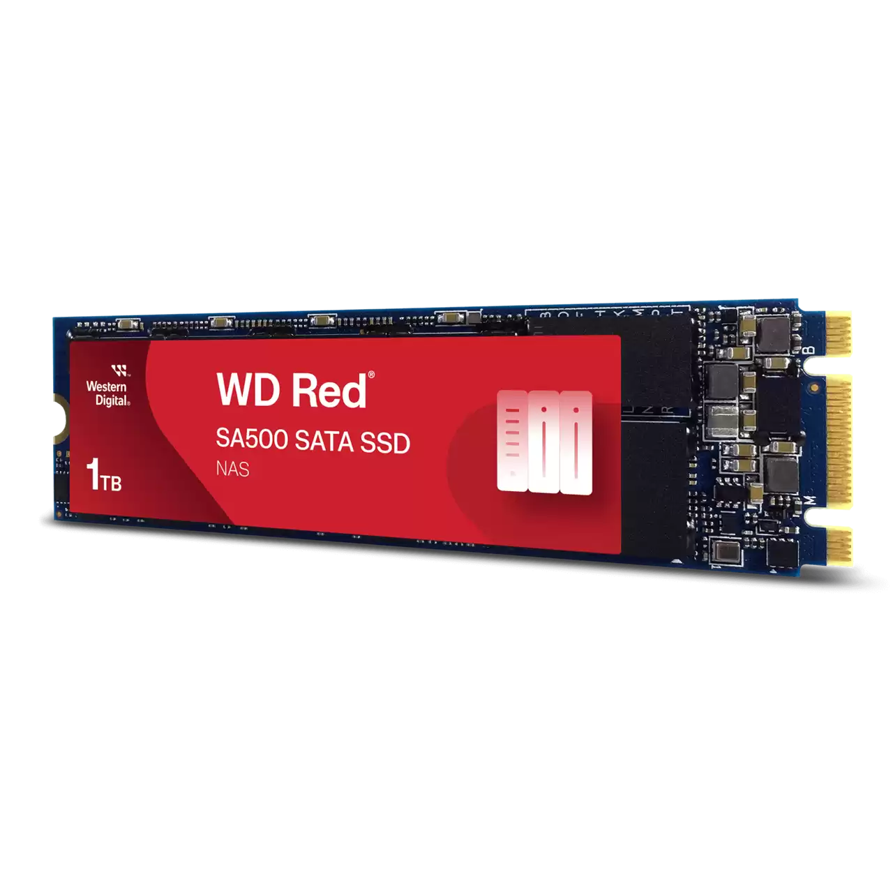 1TB WD RED SA500 NAS SATA M.2 2280 SSD WDS100T1R0B
