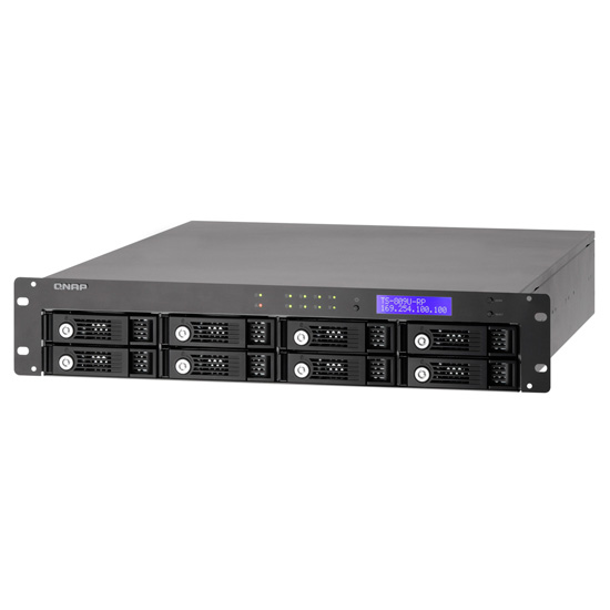 QNAP Turbostation TS-809U-RP (2.8GHz, 2GB)