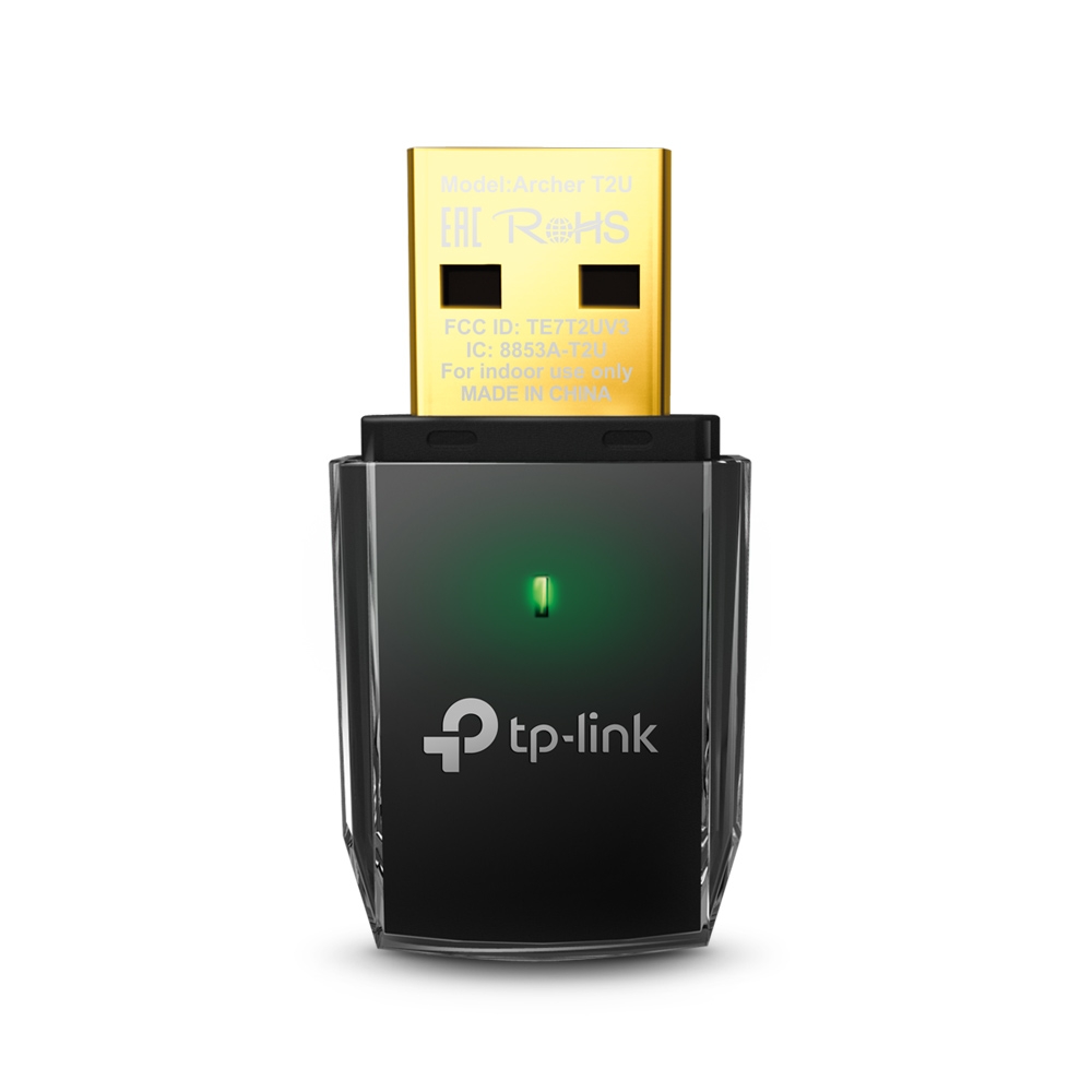 TP-Link AC600 Mini Dual Band Wi-Fi USB Adapter Archer T2U