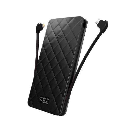 iWalk Trio 10000mAh Powerbank Zwart