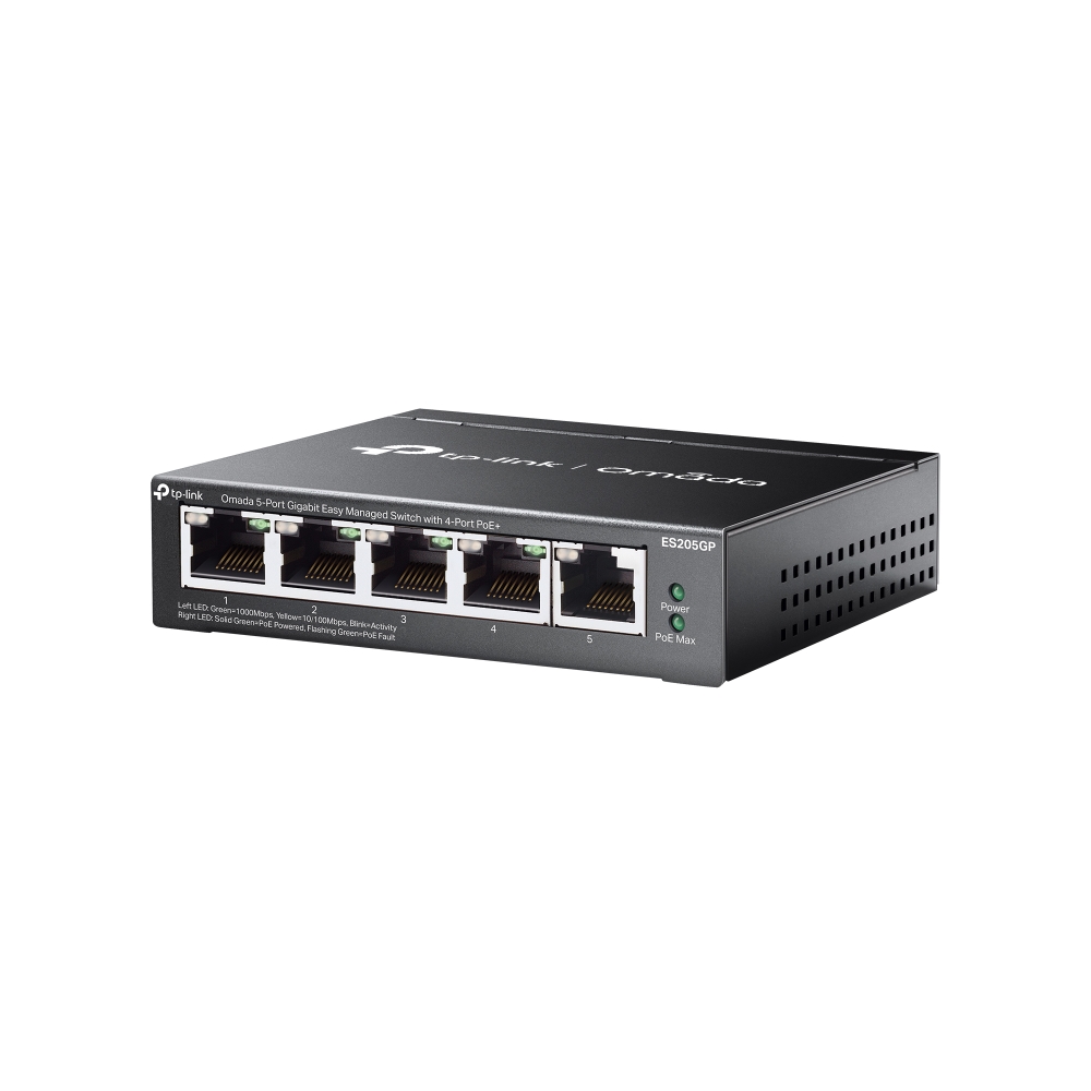 TP-Link Omada 5-Port Gigabit Easy Managed Switch ES205GP