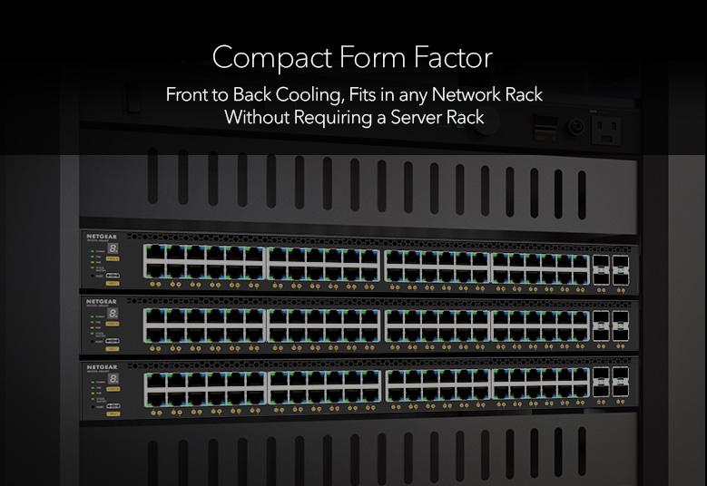 Netgear L3 44x2.5G + 4x10G + 4x25G SFP28 PoE++ managed switch MSM4352-100NES