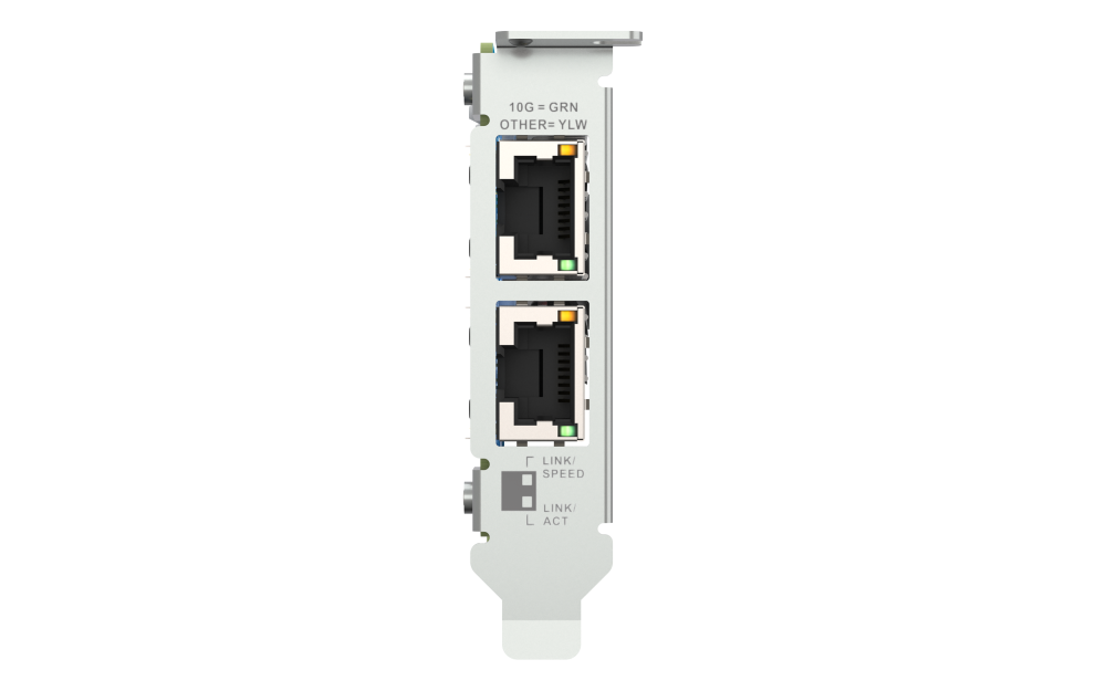 QNAP Dual-port BASET 10GbE network expansion card QXG-10G2T