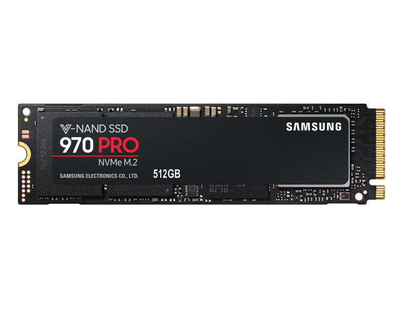 512GB Samsung 970 PRO NVMe M.2 SSD MZ-V7P512BW