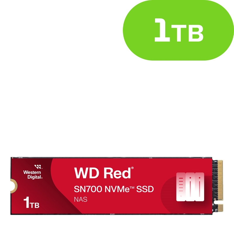 1TB WD Red SN700 NVMe SSD WDS100T1R0C