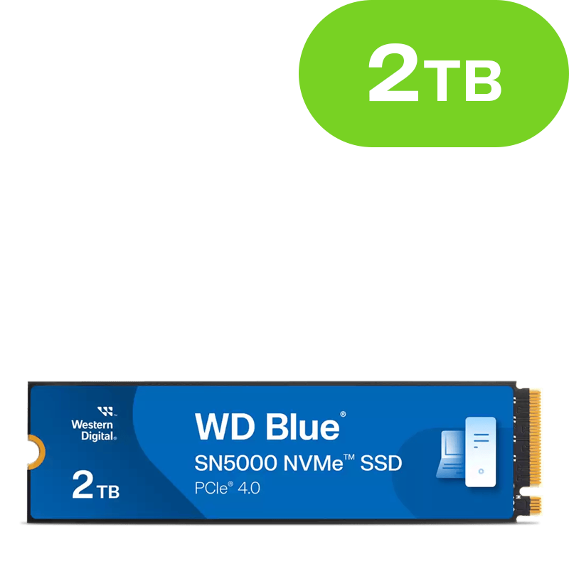 WD Blue SN5000 NVMe SSD 2TB WDS200T4B0E-00CNZ0