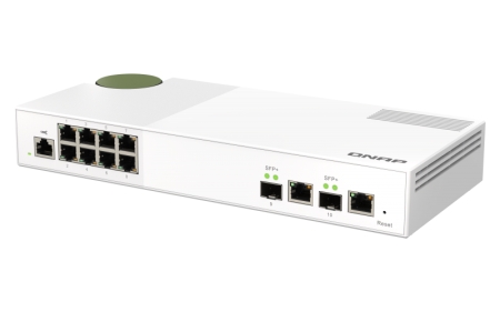 QNAP QSW-M2108-2C Layer 2 Web Managed Switch