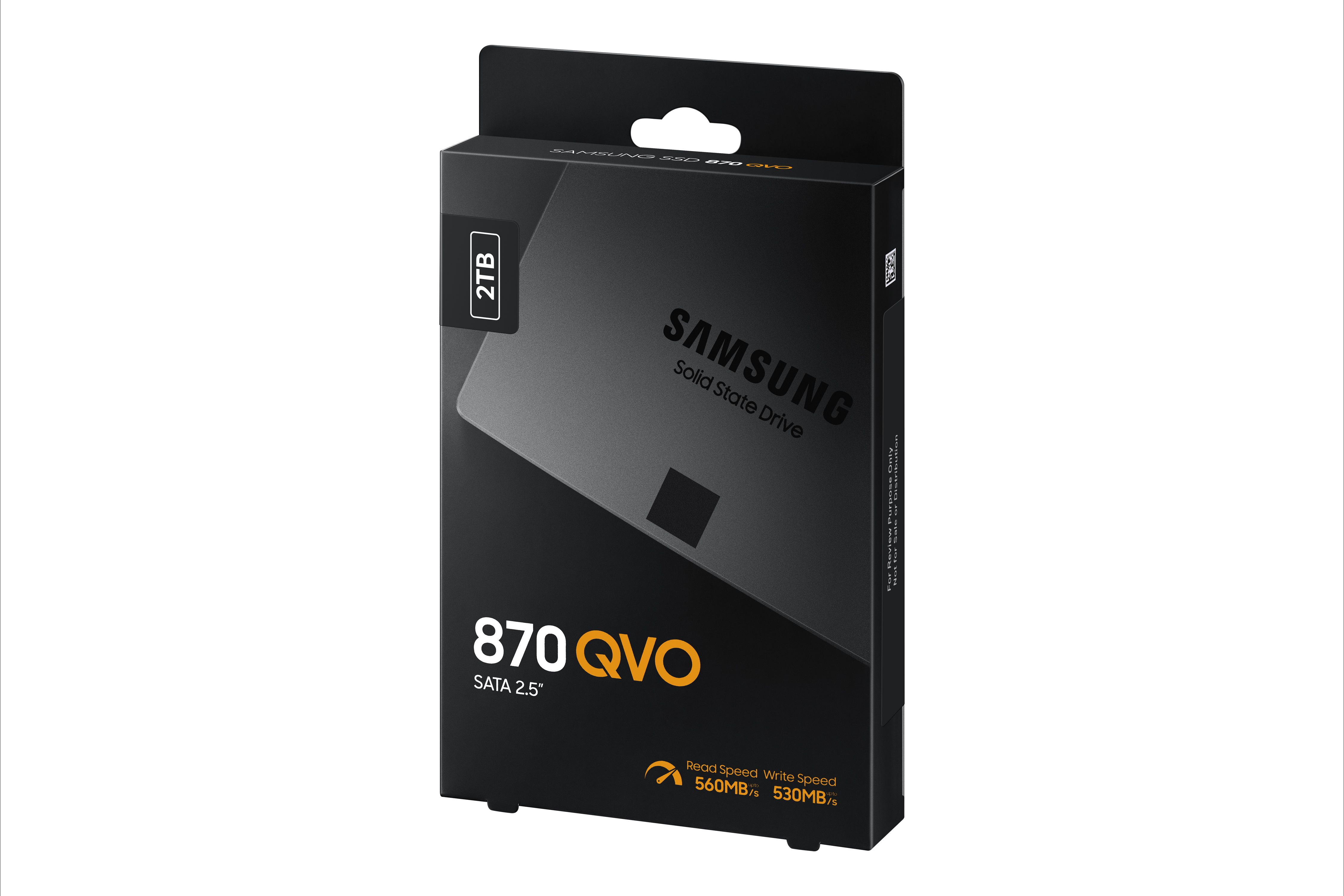 2TB Samsung 2.5 inch SATA SSD 870 QVO MZ-77Q2T0BW