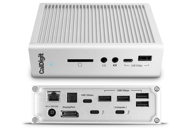 Caldigit TS3 Plus Thunderbolt station 3 Silver