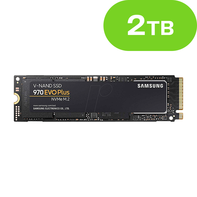 2TB Samsung 970 EVO Plus NVMe M.2 SSD MZ-V7S2T0BW