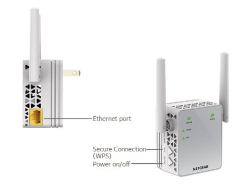 Netgear AC750 WiFi Range Extender EX3700