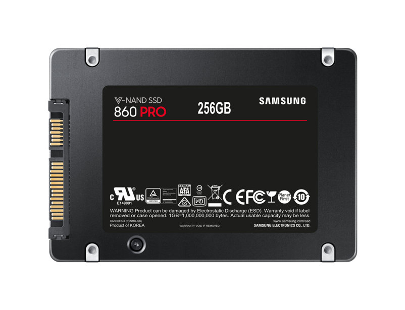 256GB Samsung SSD 860 PRO MZ-76P256B