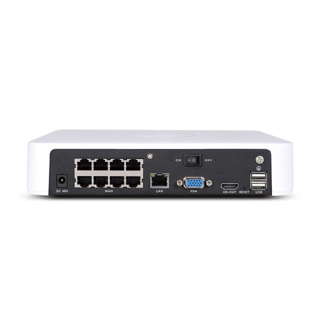 Foscam FN8108HE 8-kanaals 5MP POE NVR