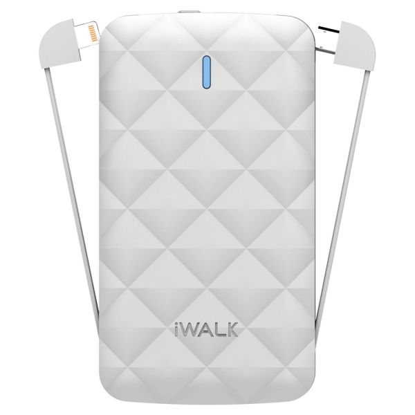 iWalk Duo 3000mAh Powerbank Wit