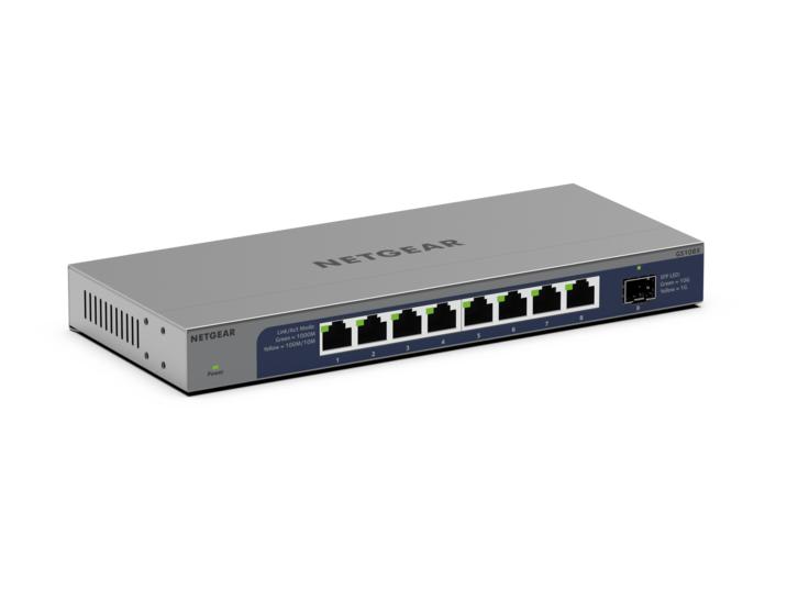 Netgear 8x10/100/1000 + 1x10Gb Ethernet SFP+ unmanaged switch GS108X-100EUS