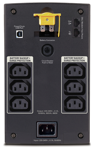 APC Back-UPS 950VA, 230V, AVR, IEC Sockets