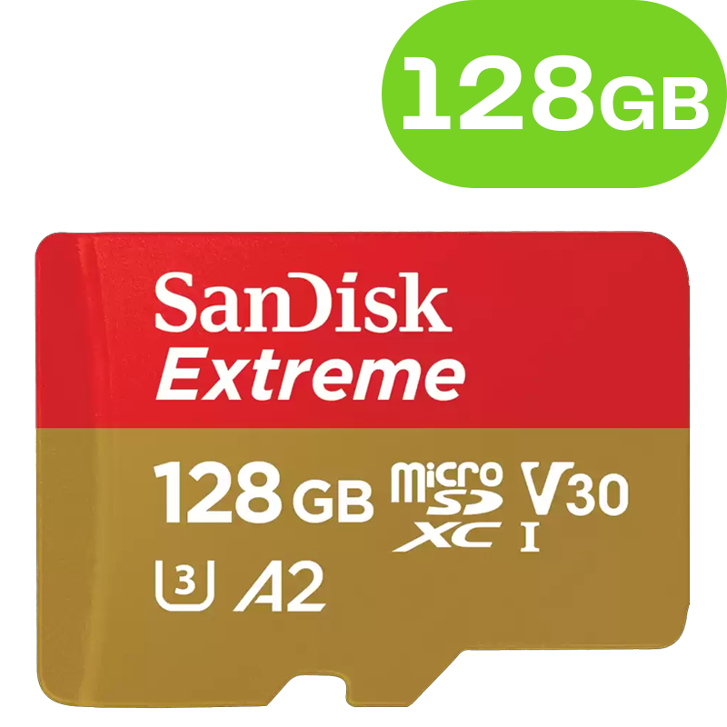 SanDisk Extreme Flash microSDXC 128GB SDSQXAA-128G-GN6MA