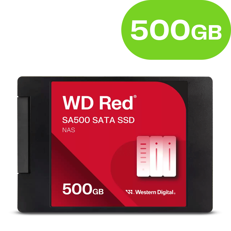 500GB WD RED SA500 2.5 inch SATA SSD WDS500G1R0A