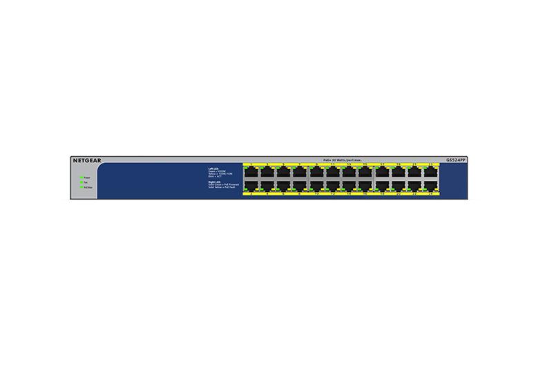 Netgear 24x1G PoE+ unmanaged switch GS524PP-100EUS