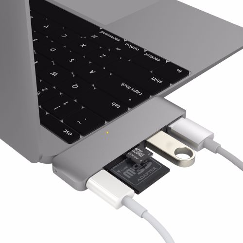 HyperDrive USB Type-C 5-in-1 Hub Space Gray