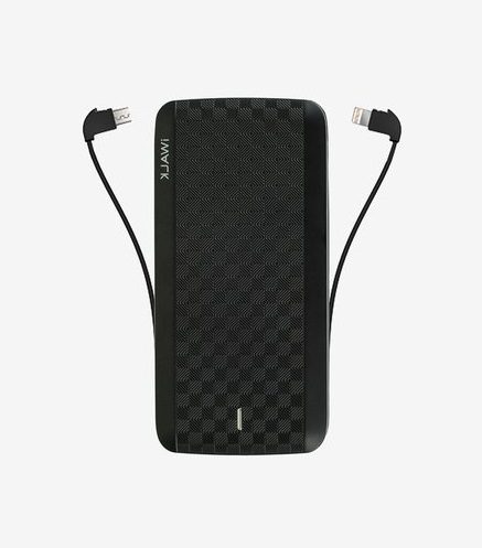 iWalk Scorpion 8000mAh Powerbank Zwart
