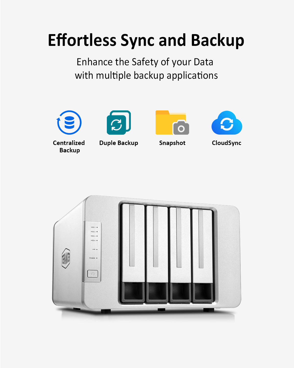 TerraMaster F4-423 4-bay Soho NAS 